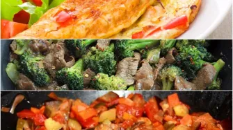 LCHF recepti: fini omlet, ratatouille i stir-fry