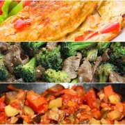 LCHF recepti: fini omlet, ratatouille i stir-fry