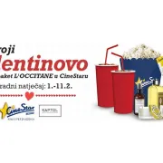 Cinestar nagrađuje 10 parova povodom Valentinova!