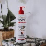 Test zona: L'Oreal Paris Elseve Low shampoo -  3 u 1 njegujući šampon bez sulfata