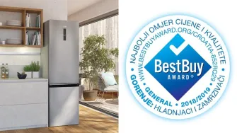 Gorenje hladnjaci osvojili prestižnu Best Buy nagradu