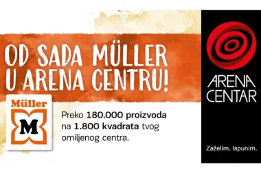 Müller napokon u najvećem shopping centru u Zagrebu