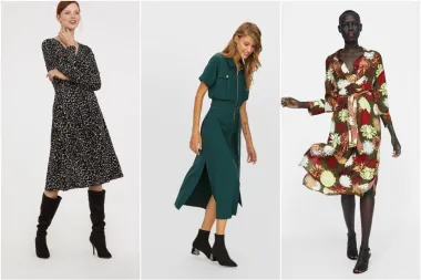 Odlični modeli midi haljina za jesenske dane