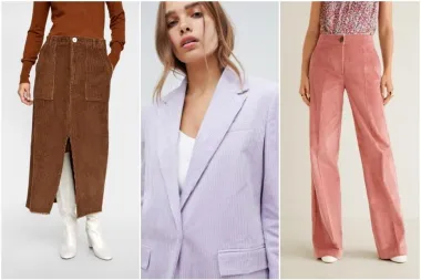 Samt – top jesenski trend