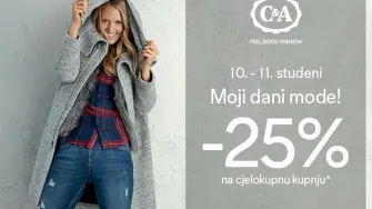 C&A dani mode: 25% popusta na sve