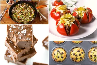 Brzo, jednostavno i LCHF/keto: hamburger rajčice, punjena jaja i dva ukusna deserta
