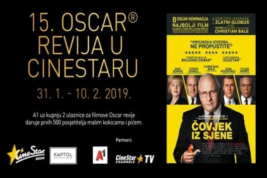 Doživite dašak Hollywooda na 15. Oscar reviji u Cinestar kinima