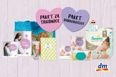 Saznajte koje vas pogodnosti za mamu i bebu čekaju u dm-u!