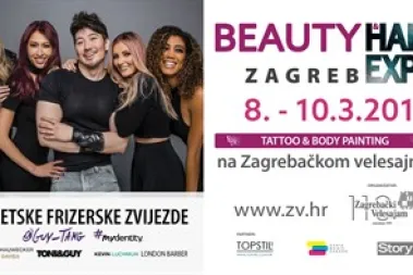 Poklanjamo ti 3 x 2 ulaznice  za sajam Beauty&Hair Expo