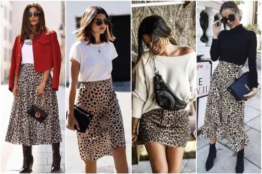 Suknja s leopard uzorkom najnovija je opsesija trendseterica