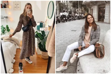 Tenisice su hit za proljeće: super ideje kako ih nositi uz različite outfite