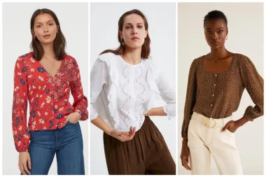 Najljepši modeli romantičnih bluza za ženstvene kombinacije