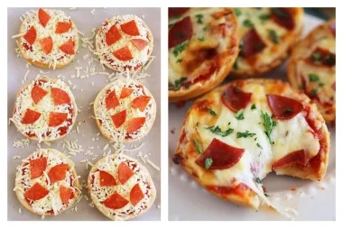 Ovaj vikend uživamo u mini bagel pizzama