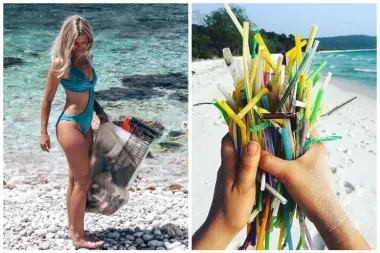 Kupaći napravljen od reciklirane PET ambalaže i kolekcija recikliranih torbi za spas oceana