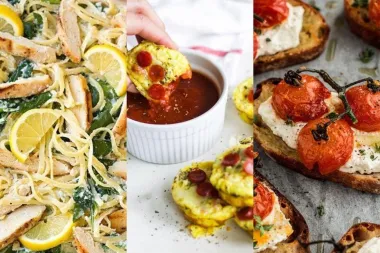 3 tjedna recepta: Tjestenina s limunom i piletinom, pizze fritaje i bruschette od ricotte i začinskog bilja