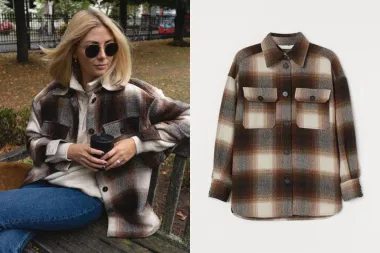 Ovaj model karirane jakne je must have za jesen