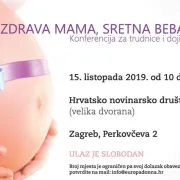 Uskoro počinje prva besplatna konferencija za trudnice i dojilje 'Zdrava mama, sretna beba!'