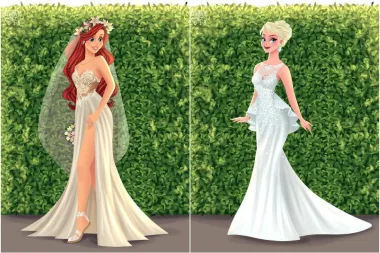 Kako bi Disney princeze izgledale kao mladenke? Rezultati su savršeni