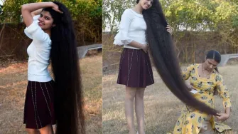 Upoznaj indijsku 'Matovilku'- njezina kosa duga je 190 centimetara