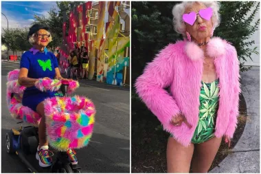 92-godišnja baka hit je na Instagramu. Obožavaju je i Rihanna i Miley Cyrus