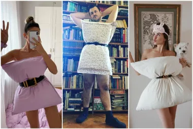 #pillowchallenge ili kako su jastuci postali najveći modni trend ove karantene