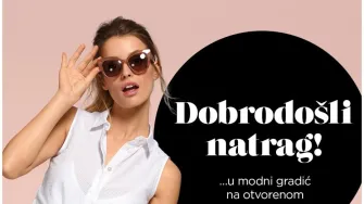 Pod sloganom siguran šoping -ponovno se otvara naš najveći Designer Outlet