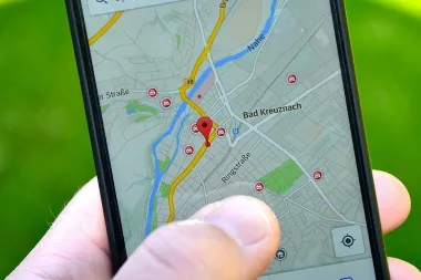 GPS koordinate na mobitelu