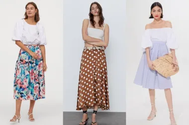 Midi suknja i ove će sezone biti naš modni favorit. Donosimo najpoželjnije high street modele