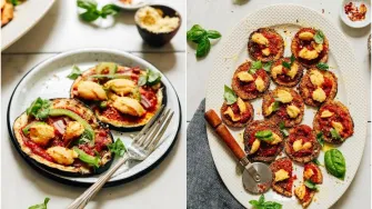 Stiže nam ljeto pa smo pronašle super recept za hrskave mini pizze od patlidžana