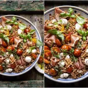 Počela je sezona salata, a ova Caprese s pirom i pršutom izgleda sjajno