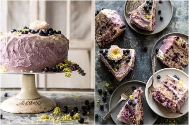 Borovnice i limun zvijezde su ove osvježavajuće ljetne torte koja nas je osvojila