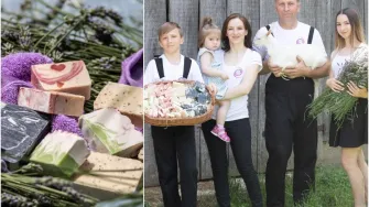 Ova obitelj proizvodi prirodne sapune od kozjeg mlijeka koji su nas oduševili