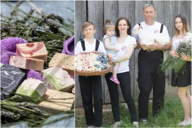 Ova obitelj proizvodi prirodne sapune od kozjeg mlijeka koji su nas oduševili