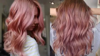 Rose Gold boja kose hit je ovog ljeta, a mi ti donosimo najljepše lookove upravo te boje