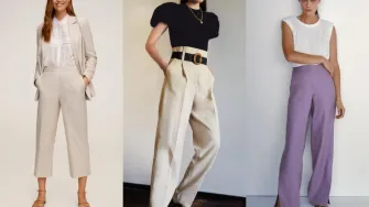 Lanene hlače za elegantne poslovne kombinacije u toplim ljetnim danima