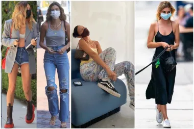 Ideje za outfite s maskama: Evo kako ih nose i kombiniraju slavne dame