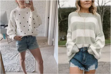 Dugi rukavi i kratke hlače mogu biti itekako stylish. Složile smo nekoliko outfita za inspiraciju
