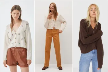 Kratki kardigani su stylish opcija za topli jesenski outfit, a mi imamo 10 super modela