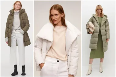 Duge ili kratke, puffer jakne super su izbor za topli retro look