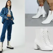 Bijele čizme i gležnjače su 'must have' i ove sezone
