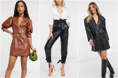 Asos ima super kožne komade - od haljina do sakoa - i sve ih želimo