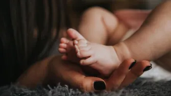 Mjerenje stopala bebe