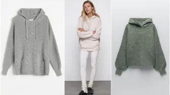 Pleteni hoodie ove je zime neizostavan 'it' komad