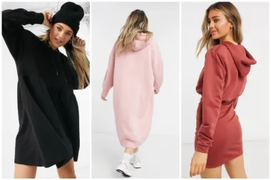 Postoji li išta udobnije od hoodie haljine? Ove bismo nosile cijelu zimu