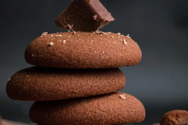 Čoko-mint keksići jednostavan su, a ukusan božićni snack