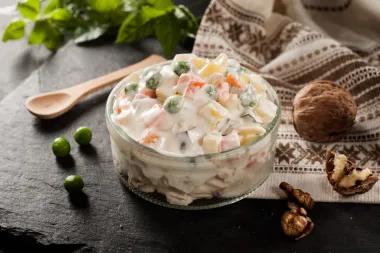 Recept za najbolju francusku salatu s domaćom majonezom