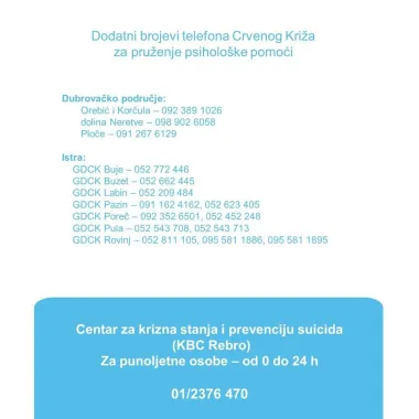 Ne oklijevaj: Besplatni brojevi telefona za pružanje psihološke pomoći