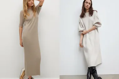 Pletene haljine za svakodnevne elegantne zimske kombinacije