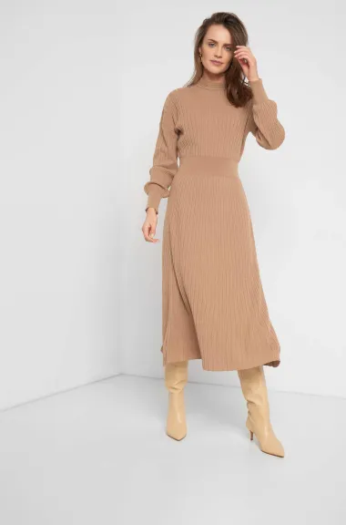 Pletene haljine za svakodnevne elegantne zimske kombinacije
