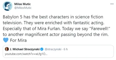 Preminula je legendarna Mira Furlan, naša glumica s hollywoodskom adresom
